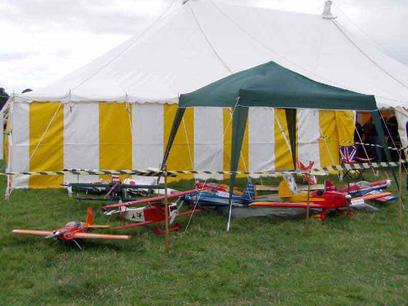 outside the marquee